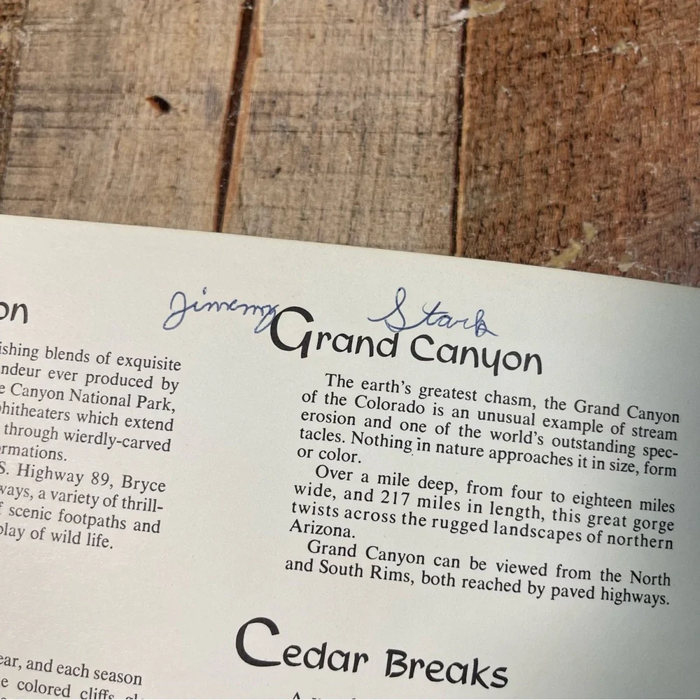 Vintage National Parks Collection Zion Death Valley Grand Canyon Bryce Canyon